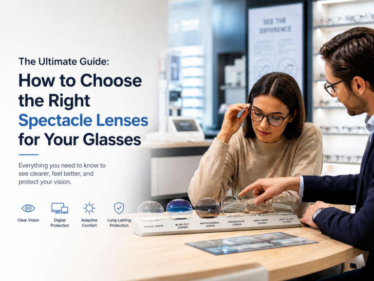 The Ultimate Guide – How to Choose the Right Spectacle Lenses for Your Glasses