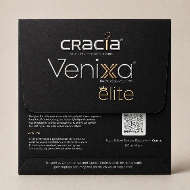 CRACIA Venixa Elite 1.56 Photochromic Progressive Lens - Image 2